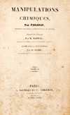 Manipulations chimiques, par Faraday; Traduit de l'anglais par M. Maiseau, et revu pour la partie technique par M. Bussy. Tome II.
